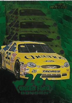 1998 Wheels - Green Flag #GF2 Johnny Benson's Car Front