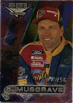 1998 Wheels High Gear - First Gear #12 Ted Musgrave Front