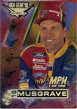 1998 Wheels High Gear - MPH #12 Ted Musgrave Front