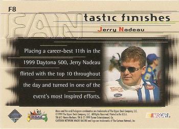 1999 Maxx - FANtastic Finishes #F8 Jerry Nadeau's Car Back