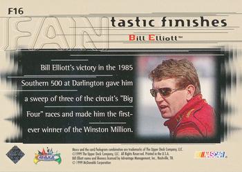 1999 Maxx - FANtastic Finishes #F16 Bill Elliott's Car Back