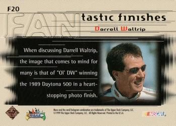 1999 Maxx - FANtastic Finishes #F20 Darrell Waltrip's Car Back