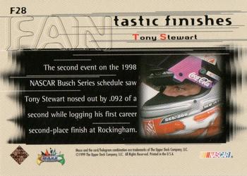 1999 Maxx - FANtastic Finishes #F28 Tony Stewart's Car Back