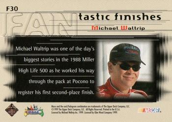 1999 Maxx - FANtastic Finishes #F30 Michael Waltrip's Car Back