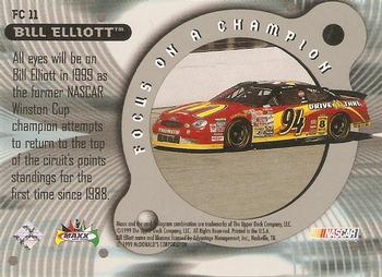 1999 Maxx - Focus on a Champion #FC 11 Bill Elliott Back