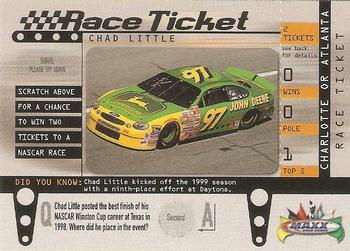 1999 Maxx - Race Ticket #RT12 Chad Little's Car Front