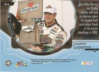 1999 Maxx - Racing Images #RI3 Bobby Labonte Back