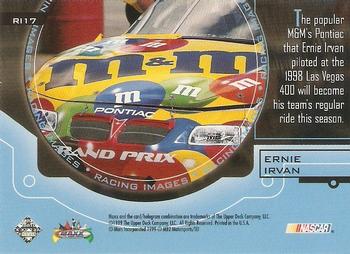 1999 Maxx - Racing Images #RI17 Ernie Irvan Back