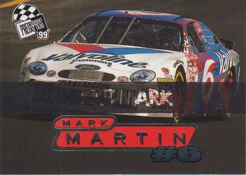 1999 Press Pass - Skidmarks #29 Mark Martin's Car Front
