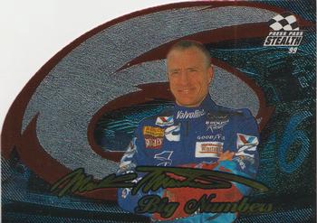 1999 Press Pass Stealth - Big Numbers Die Cuts #BN 14 Mark Martin Front