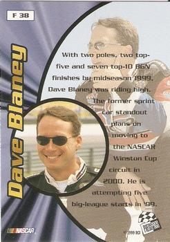 1999 Press Pass Stealth - Fusion #F 38 Dave Blaney Back