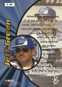 1999 Press Pass Stealth - Fusion #F 41 Jeff Green Back