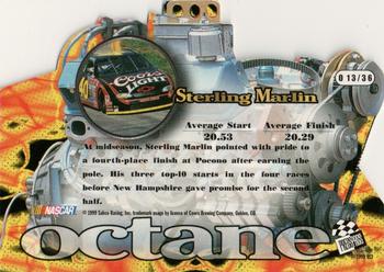 1999 Press Pass Stealth - Octane SLX Die Cuts #O 13 Sterling Marlin Back