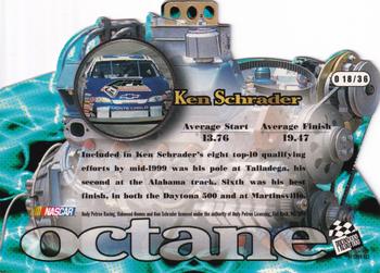 1999 Press Pass Stealth - Octane SLX Die Cuts #O 18 Ken Schrader Back