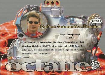 1999 Press Pass Stealth - Octane SLX Die Cuts #O 26 Jeff Gordon's Car Back