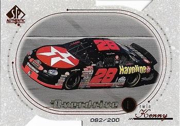 1999 SP Authentic - Overdrive #32 Kenny Irwin's Car Front