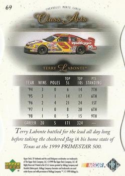 1999 SP Authentic - Overdrive #69 Terry Labonte Back