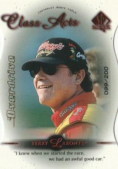 1999 SP Authentic - Overdrive #69 Terry Labonte Front