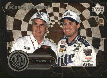 1999 Upper Deck Road to the Cup - Road to the Cup Level 2 Silver #RTTC3 Rusty Wallace Front