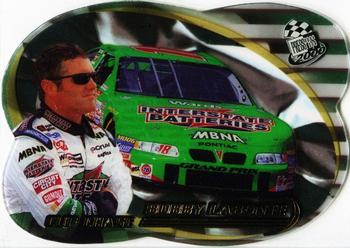 2000 Press Pass - Cup Chase Die Cut Prizes #CC 9 Bobby Labonte Front