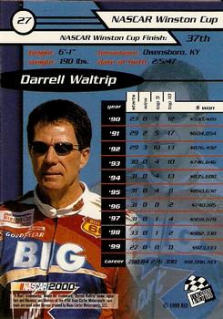 2000 Press Pass - Millennium #27 Darrell Waltrip Back