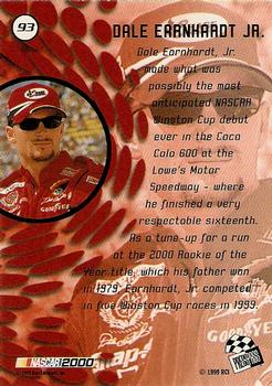 2000 Press Pass - Millennium #93 Dale Earnhardt Jr. Back