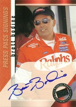 2000 Press Pass - Signings #NNO Brett Bodine Front