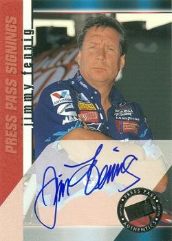 2000 Press Pass - Signings #NNO Jimmy Fennig Front