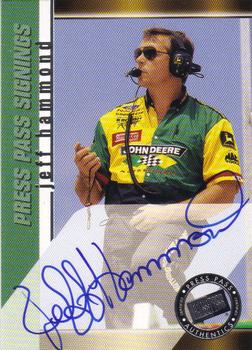 2000 Press Pass - Signings #NNO Jeff Hammond Front