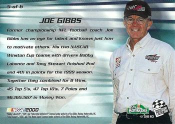 2000 Press Pass Chef Boyardee #5 Joe Gibbs Back