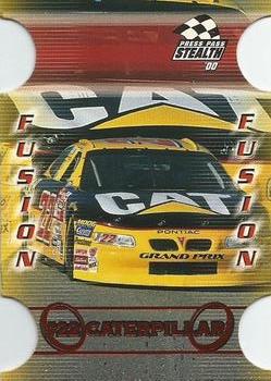 2000 Press Pass Stealth - Fusion Red Hot #FS 32 #22 Caterpillar Front
