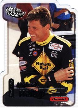 2000 Press Pass Trackside - Die Cuts #5 Michael Waltrip Front