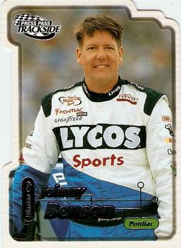 2000 Press Pass Trackside - Die Cuts #16 Johnny Benson Jr. Front