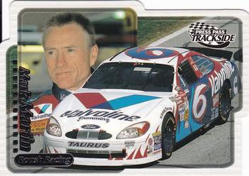 2000 Press Pass Trackside - Die Cuts #32 Mark Martin Front