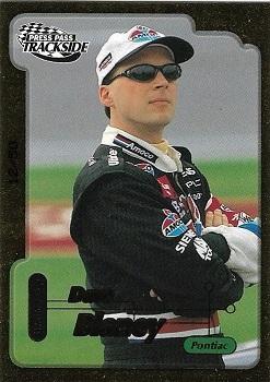 2000 Press Pass Trackside - Golden #G18 Dave Blaney Front