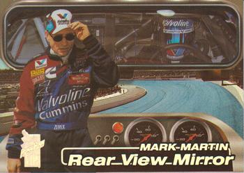 2000 Press Pass VIP - Rear View Mirror Explosives #RV 5 Mark Martin Front
