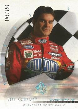 2000 SP Authentic - Overdrive Silver #12 Jeff Gordon Front