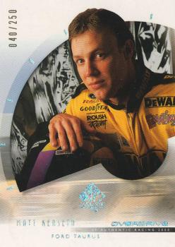 2000 SP Authentic - Overdrive Silver #21 Matt Kenseth Front