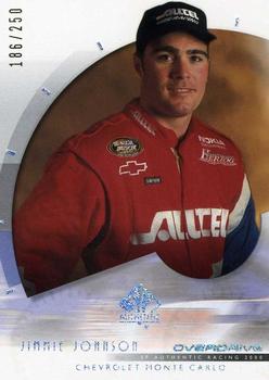 2000 SP Authentic - Overdrive Silver #39 Jimmie Johnson Front