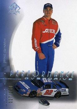 2000 SP Authentic - Overdrive Silver #67 Jimmie Johnson Front