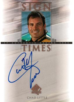 2000 SP Authentic - Sign of the Times #CL Chad Little Front