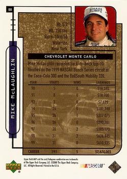 2000 Upper Deck MVP - Gold Script #88 Mike McLaughlin Back