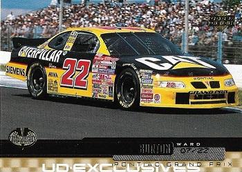2000 Upper Deck Victory Circle - UD Exclusives Level 2 Gold #52 Ward Burton Front