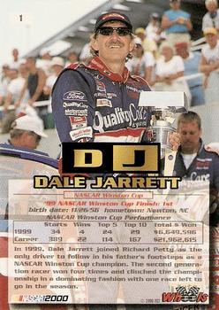 2000 Wheels High Gear - First Gear #1 Dale Jarrett Back