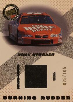2001 Press Pass - Burning Rubber Cars #BRC 9 Tony Stewart Front