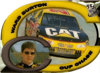 2001 Press Pass - Cup Chase Die Cut Prizes #CC 10 Ward Burton Front