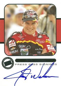 2001 Press Pass - Signings #NNO Jerry Nadeau Front