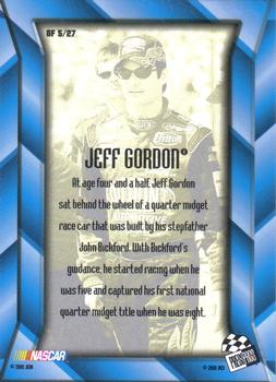 2001 Press Pass Optima - G Force #GF 5 Jeff Gordon Back