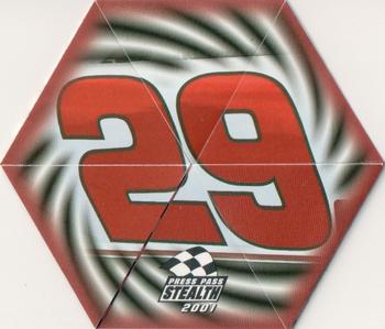 2001 Press Pass Stealth - Behind The Numbers #BN1 Kevin Harvick Front
