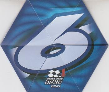 2001 Press Pass Stealth - Behind The Numbers #BN2 Mark Martin Front